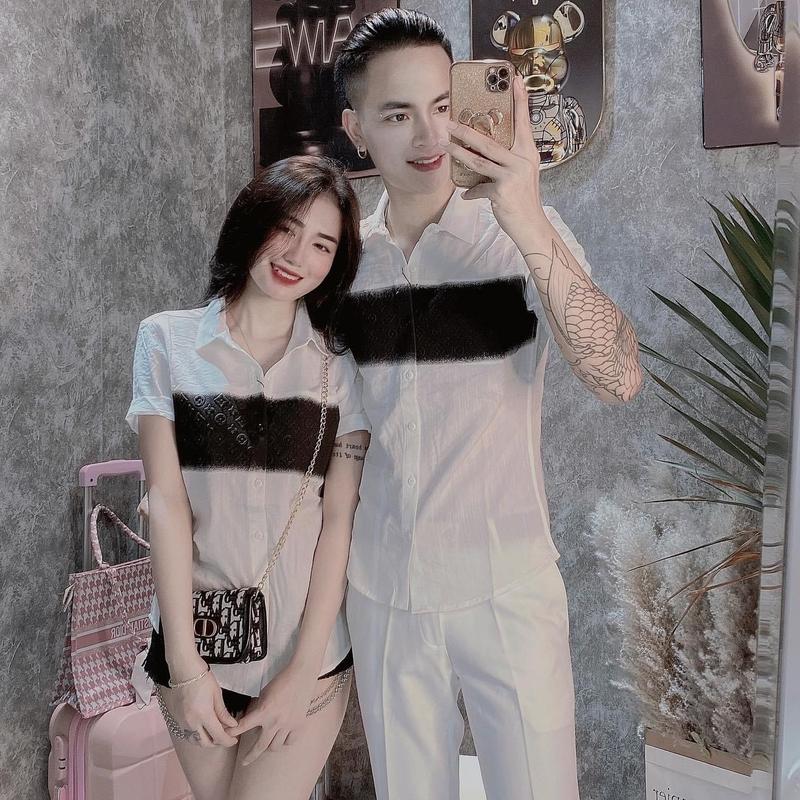 ÁO SƠ MI ĐŨI NAM NỮ 4 MÀU IN HÌNH Menswear