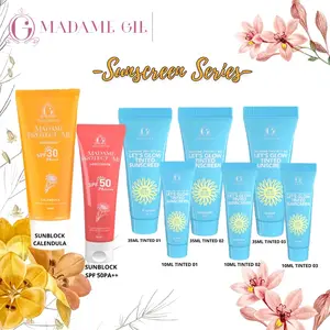 Madame Gie Sunscreen Series Foundation SPF 50 Extract Facial Wajah