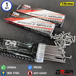 JARI JARI TDR STANLIS VELG DEPAN BELAKANG RX KING