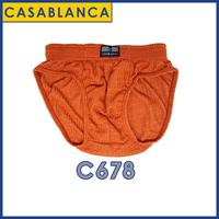 Gambar Casablanca C678 Celana Dalam Pria Dewasa Isi 3 Casual Katun Model Segi Tiga Nyaman Segitiga - S dari CasablancaWear Kota Administrasi Jakarta Barat 2 Tokopedia