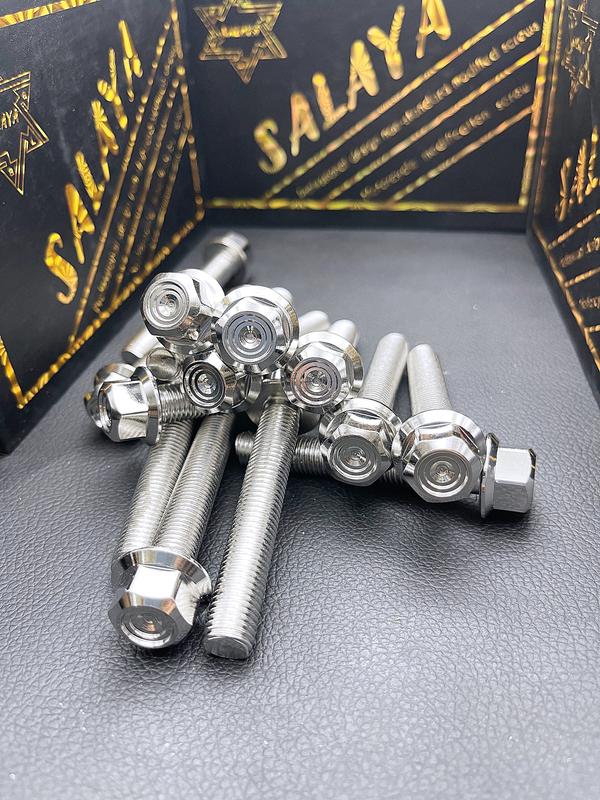 ỐC SALAYA SIZE 8LI ĐẦY ĐỦ SIZE CHO CÁC DÒNG XE MÁY INOX 304 4