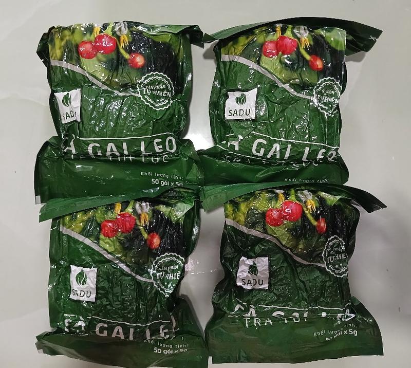 Product Introduction of Trà túi lọc Cà gai leo SaDu 1kg 4 bịch ( 200 túi lọc) Tặng 1 bịch trà diếp cá 100gr 6