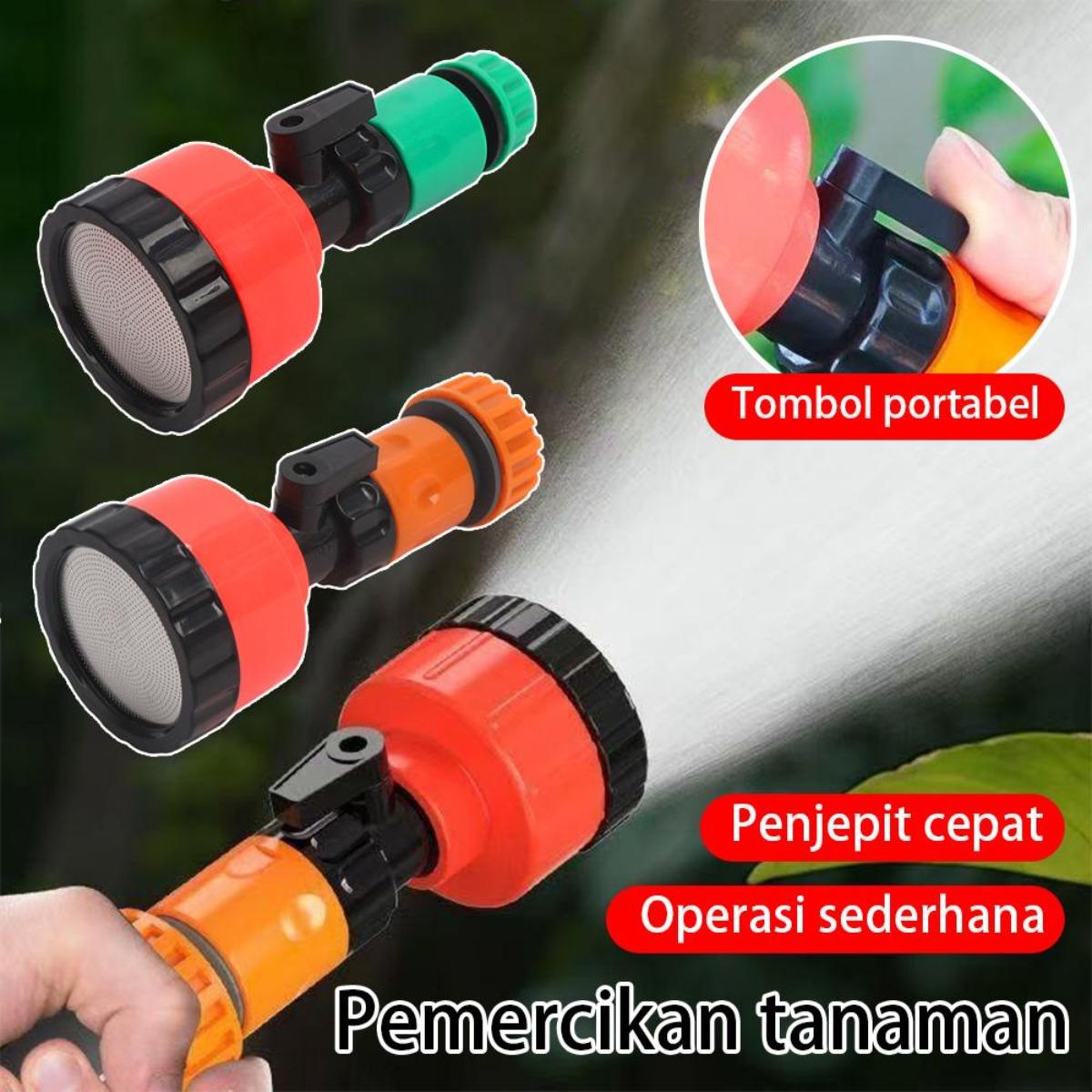 Kepala penyiram pertanian dengan pola semprotan yang dapat disesuaikan, tersedia dalam ukuran 4/16mm dan 6/20mm. Kepala penyiram irigasi taman hemat air berkinerja tinggi yang cocok untuk kebun rumah, lahan pertanian, dan rumah kaca.