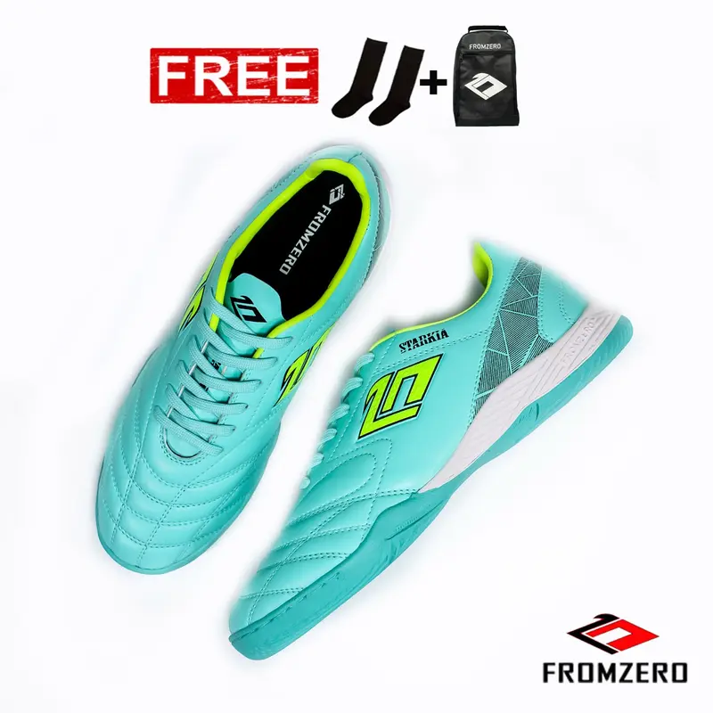 Fromzero - Sepatu Futsal Starkia Revolted IN Aqua Stabilo 0