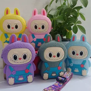 TAS SELEMPANG MINI LABUBU ANAK-ANAK/ DOMPET KOIN & HP KR0177 Fashion