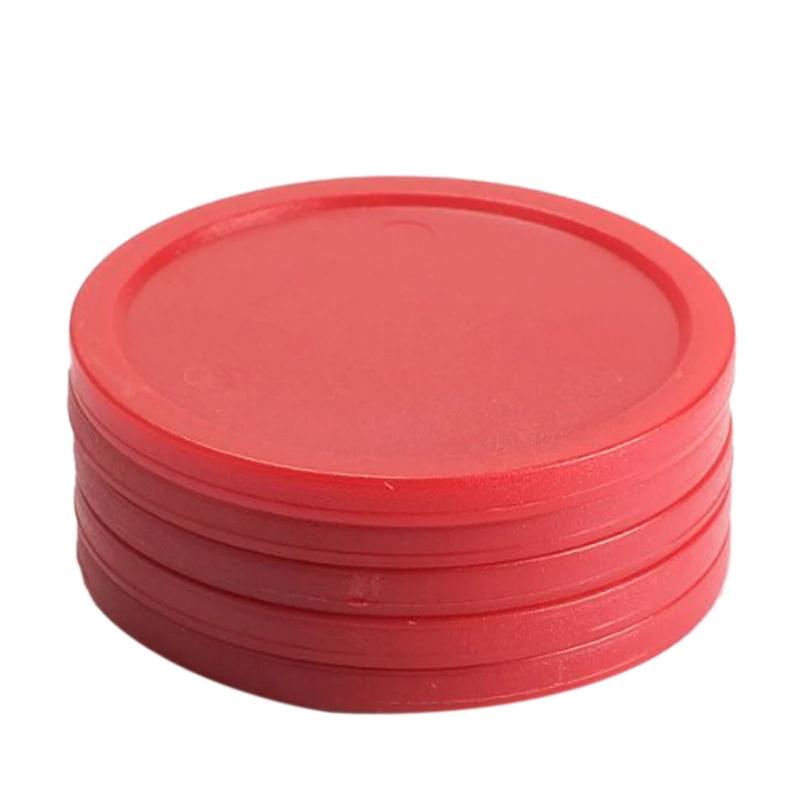 Product Introduction of Durable Party Replacement Red Home Air Hockey Pusher Air Hockey Table Goalies Mallet Grip 18