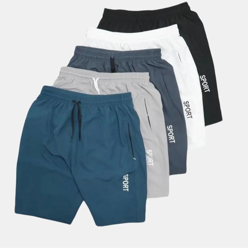 Combo 3 quần short nam nữ Quần đùi nam chất liệu thoáng mát mặc ở nhà mặc thể dục thể thao Menswear Kem quầnkhôngnước