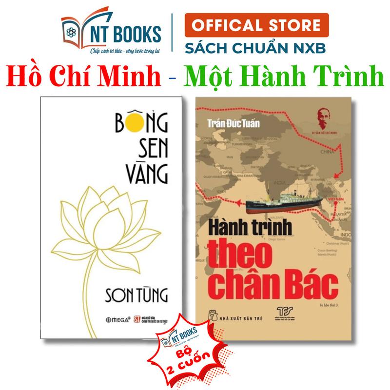 Sách - Lẻ/Combo: Bông Sen Vàng - Sơn Tùng (ST) + Hành Trình Theo Chân Bác (NXB Trẻ)