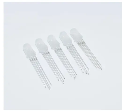 LED RGB Red Green Blue 3 warna tricolor 4 pin 4p common Anode 5mm 0