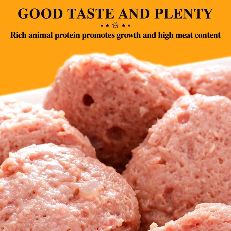 Product Introduction of 【BUY 4 TAKE 1】410g Wet Dog Food Can PET CARE Pure Natural Organic Canned Dog Food Puppy 16