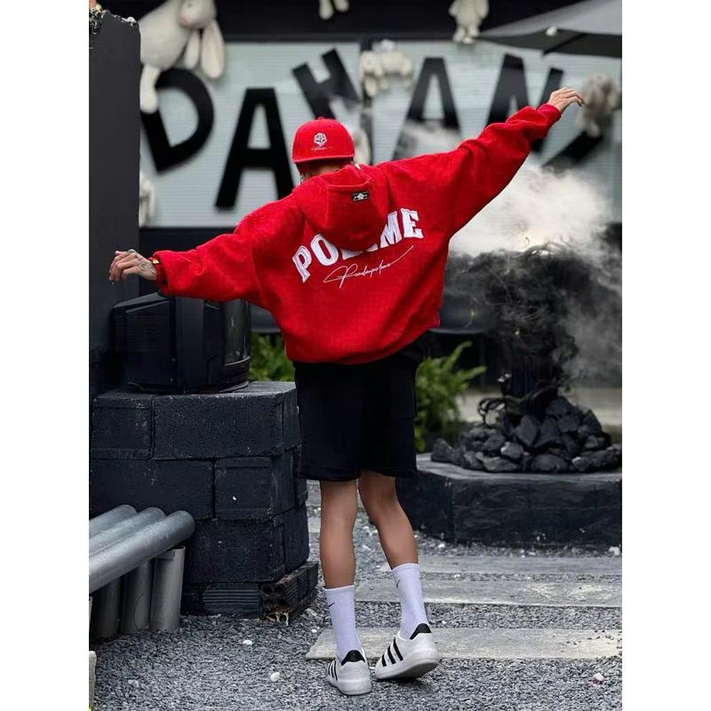 Product Introduction of Áo Khoác Hoodie POLIME NAM NỮ CỰC NGẦU, PHỐI HỌA TIẾT RÕ NÉT, FORM RỘNG CÓ NÓN TRÙM ĐẦU, PHONG CÁCH ULZZANG ĐƯỜNG PHỐ 13