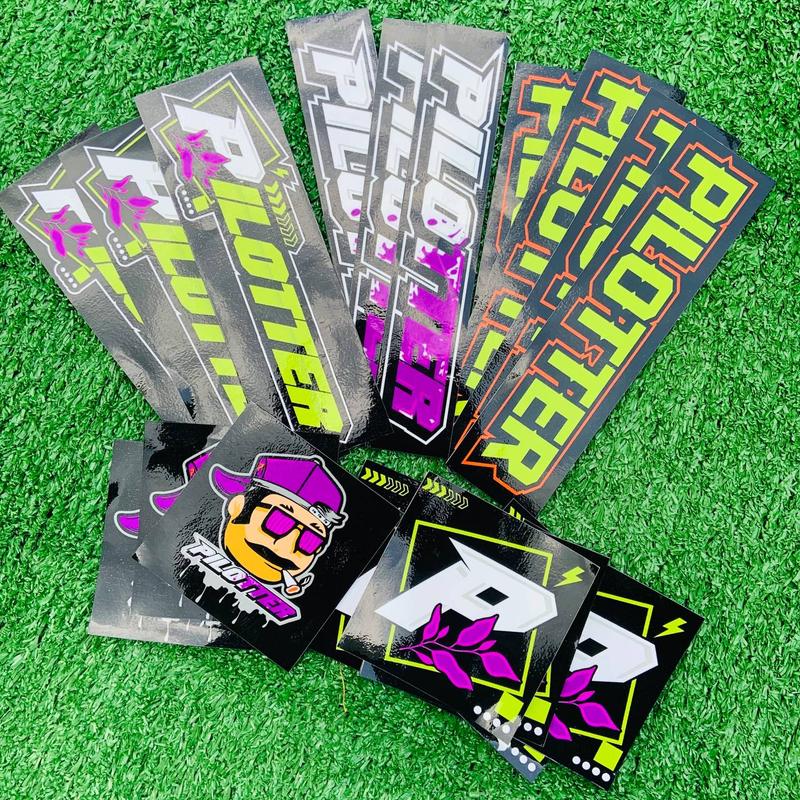 Stiker Pack Pilotter Racing Anti Air Sticker Pack Racing Ecer 0