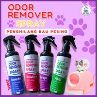 Gambar odor remover spray penghilang bau kotoran pipis urine kucing 250ml dari Bos Bulu Kota Bogor 1 Tokopedia