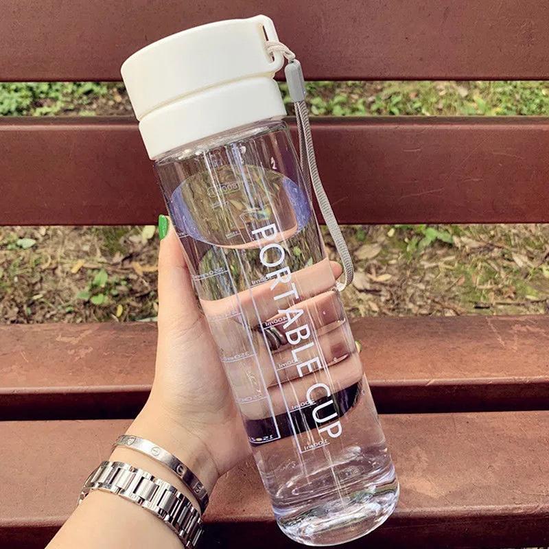 Product Introduction of 600ml Large Capacity Sports Fruit Lemon Juice Drinking Bottle Infuser Clear Portable Plastic Water Bottle 14
