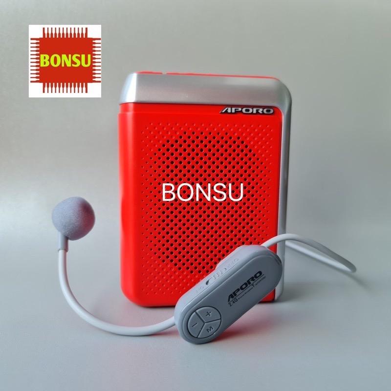 APOROT18 PLUS - MODEL- Loa máy trợ giảng Aporo T18 2.4G Plus công suất 30W Bluetooth 5.0 không dây cao cấp (gồm 3 micro)