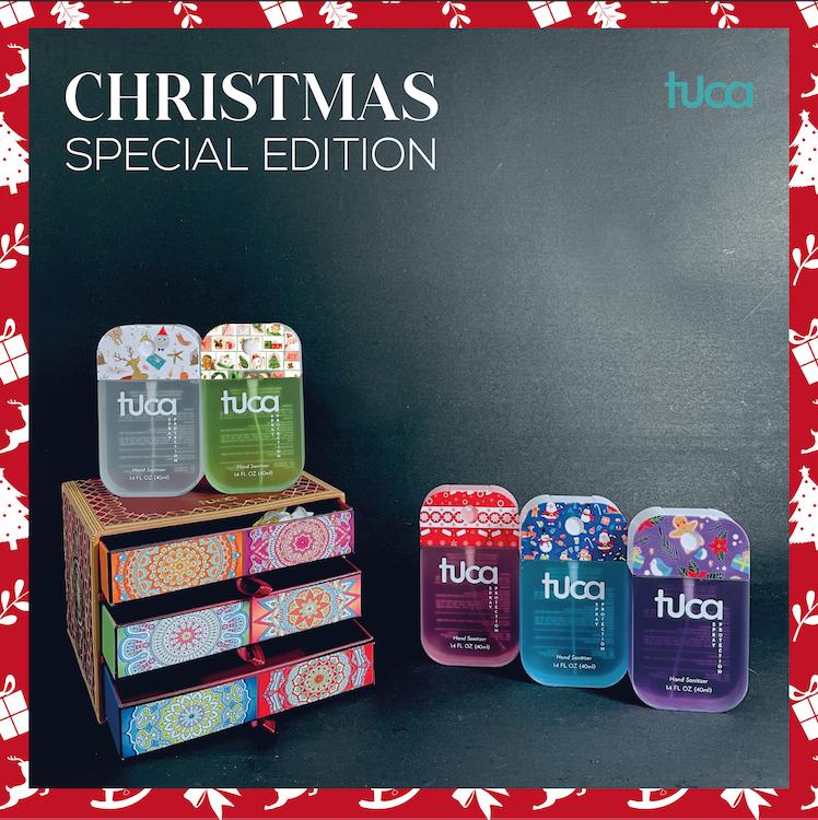 Tuca Christmas Special Design Hampers - Hand Sanitizer & Surface Sanitizer Gift Custom Sanitizer 0