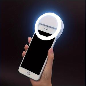 USB充電式のセルフィーリングライト、36個のLEDセルフィーリングライト、携帯電話の写真撮影のための夜間セルフィー強化ライト