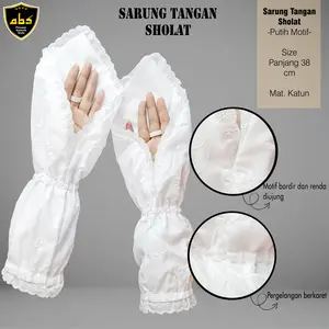 Sarung Tangan Shalat Motif Panjang Sarung Tangan Shalat Polos Panjang Gloves