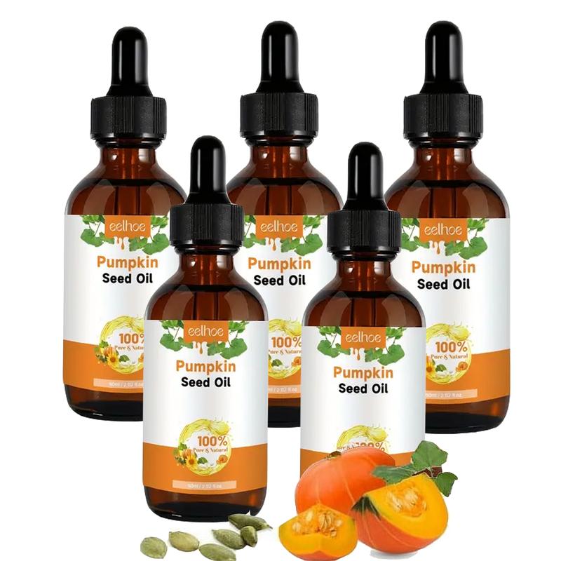 Dầu Hạt Bí Ngô, 60ml, Tinh Dầu Dưỡng Ẩm, Dưỡng Ẩm Và Bảo Vệ, Thích Hợp Cho Mọi Loại Da Và Kết Cấu Tóc 2