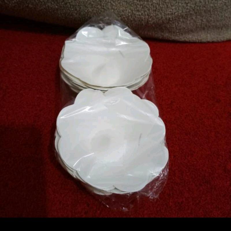 3 pack sudi putih. dapat 600 pcs sudi bikang klepon tatakan kue Sekali pakai 2