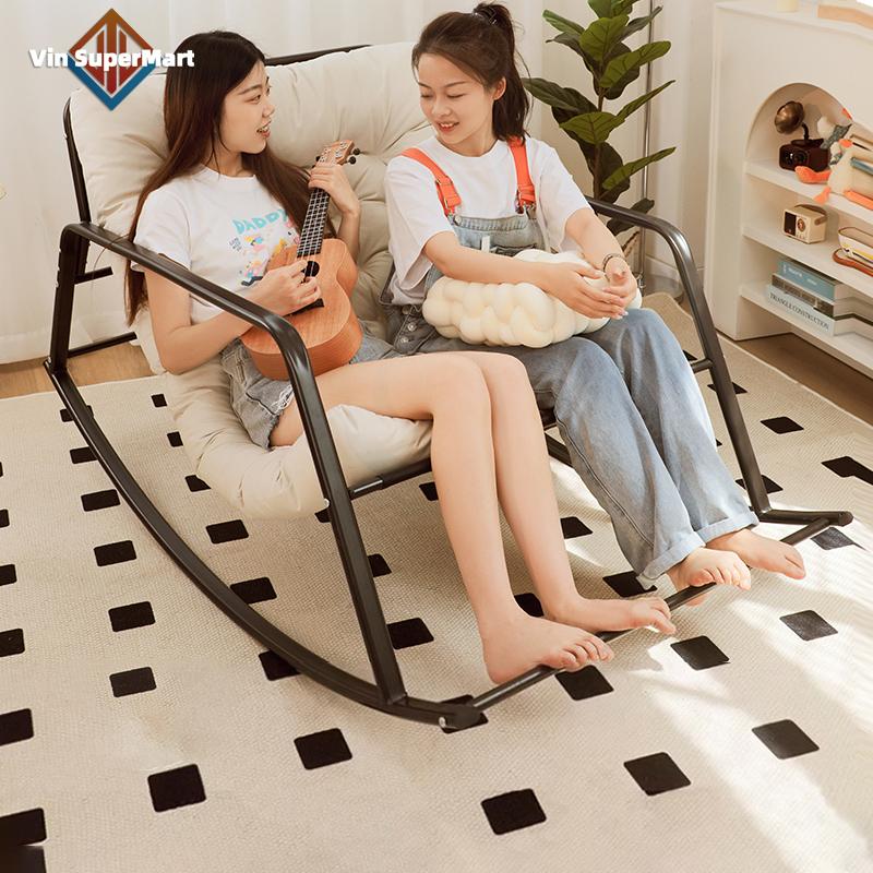 Ghế bập bênh-ghế lười ngủ nằm Ghế lắc đôi Ghế bành ban công Ghế giải trí phòng…