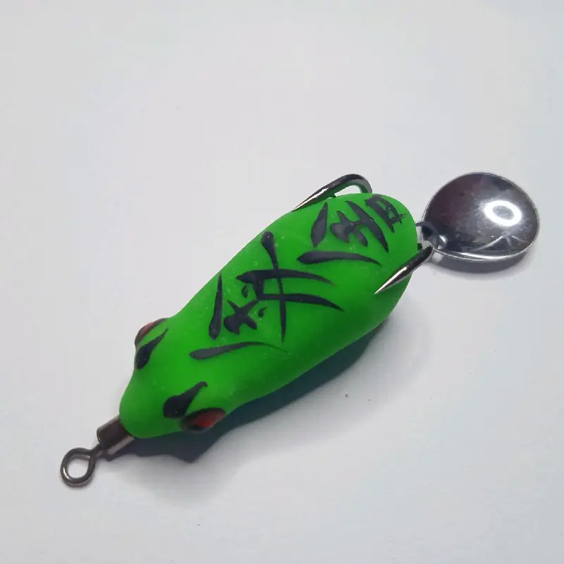 Soft frog slim body 4cm umpan kesting 1