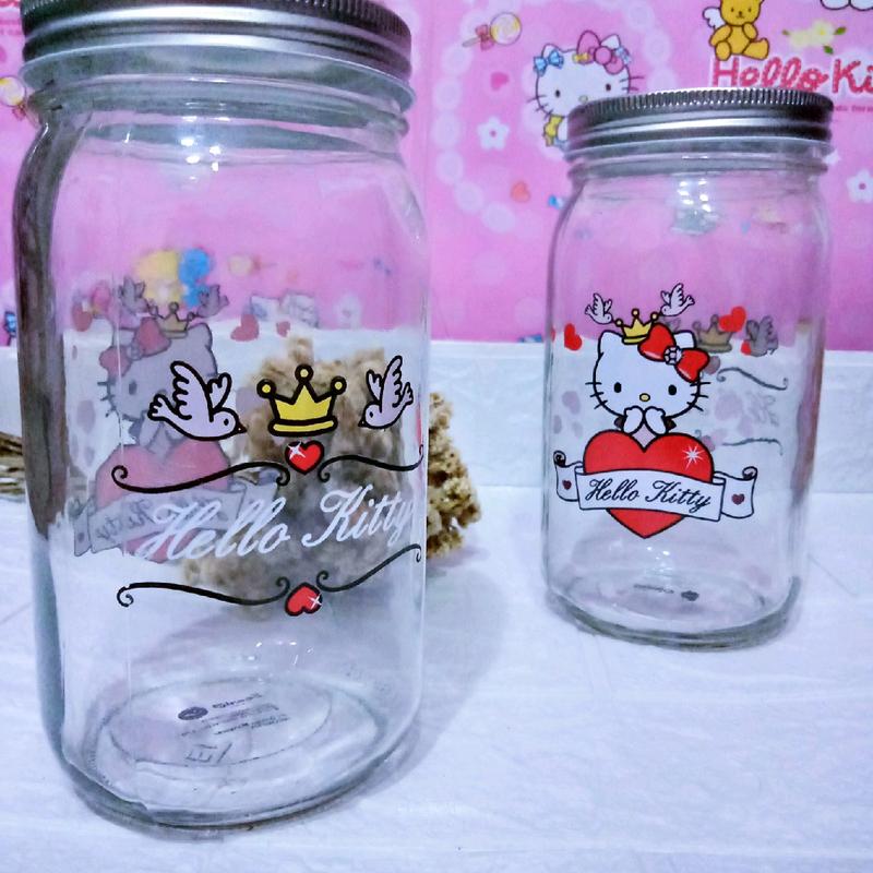 Toples Kaca | Jar Kaca | Toples Hello Kitty 1000 ml 2