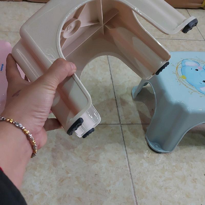 Ghế đẩu xổm việt nhật, có miếng dán chống trượt ngã, cho mọi lứa tuổi, an toàn tiện lợi 4