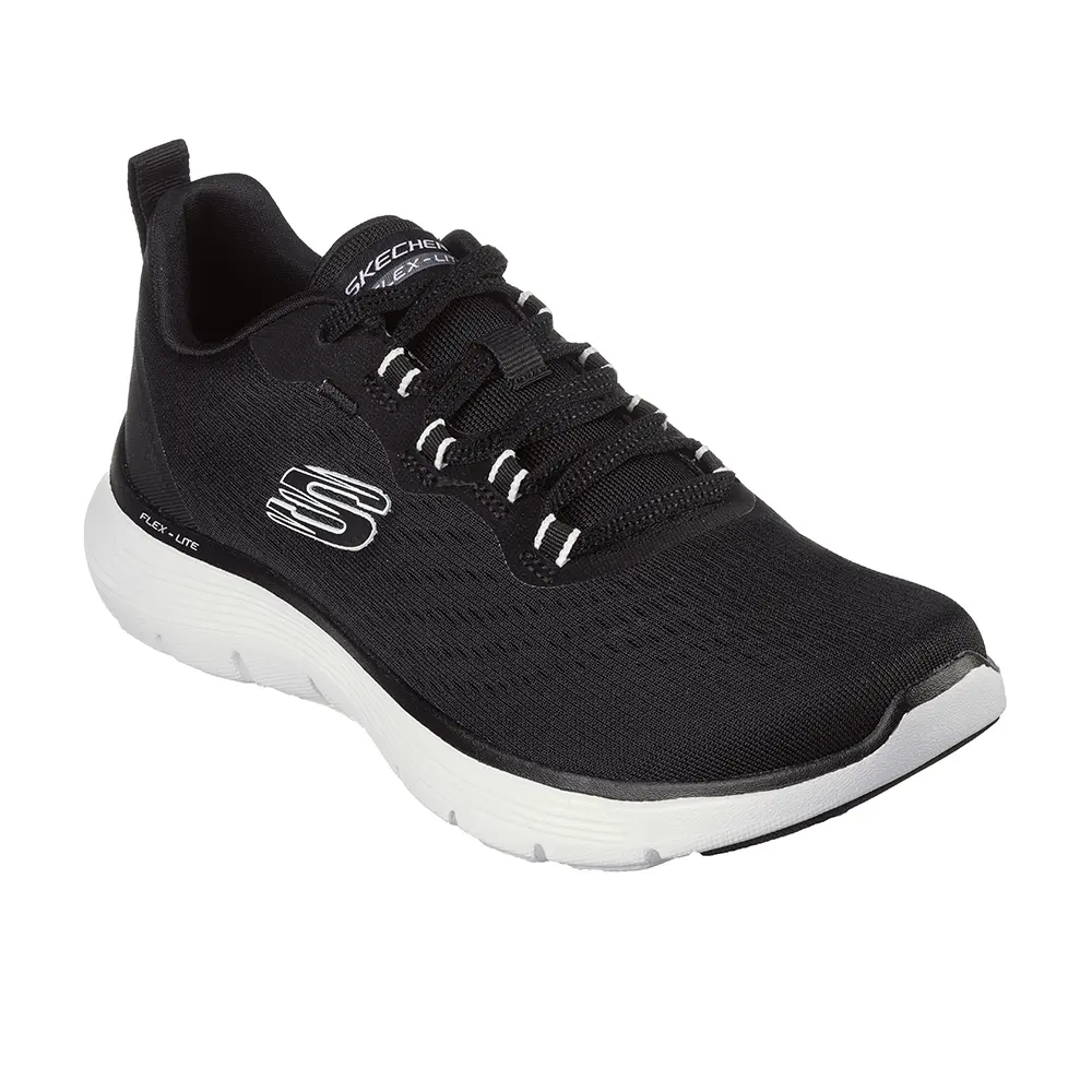 Skechers รองเท้าผู้หญิง Sport Flex Appeal 5.0 รุ่น - 150201-BKW - สีดำ