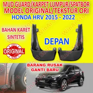 MUDGUARD/SPAKBOR HONDA HRV DEPAN TAHUN 2015-2022 MODEL ORI