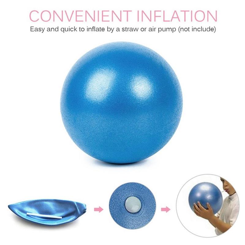 Product Introduction of Yoga Ball Explosion Proof Yoga Ball Small Yoga Ball Yoga 25cm Ball Ball Exercise K7U9 39