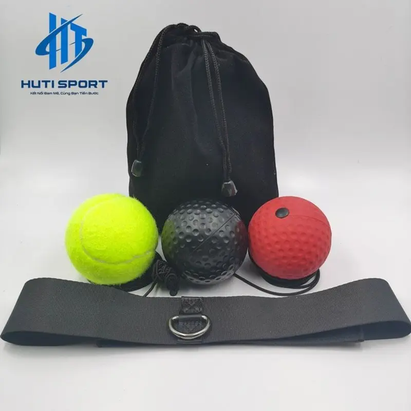 Bóng Tập Phản Xạ Boxing Cao Cấp, Bóng Tập Luyện Tay Đấm Bốc Võ Thuật Đeo Đầu Loại Nhẹ Và Nặng 2