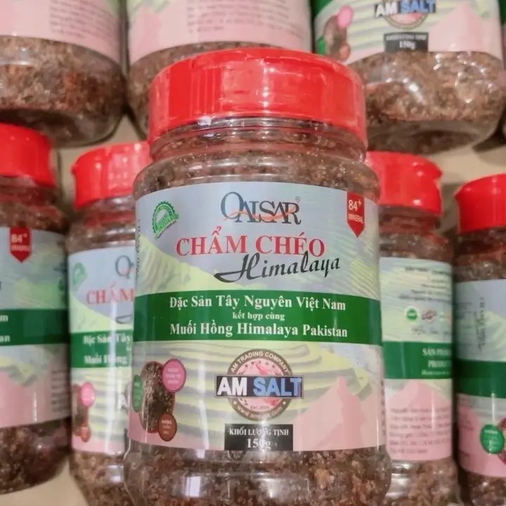 Muối Hồng chẩm chéo ngon lạ miệng lắm cả nhà