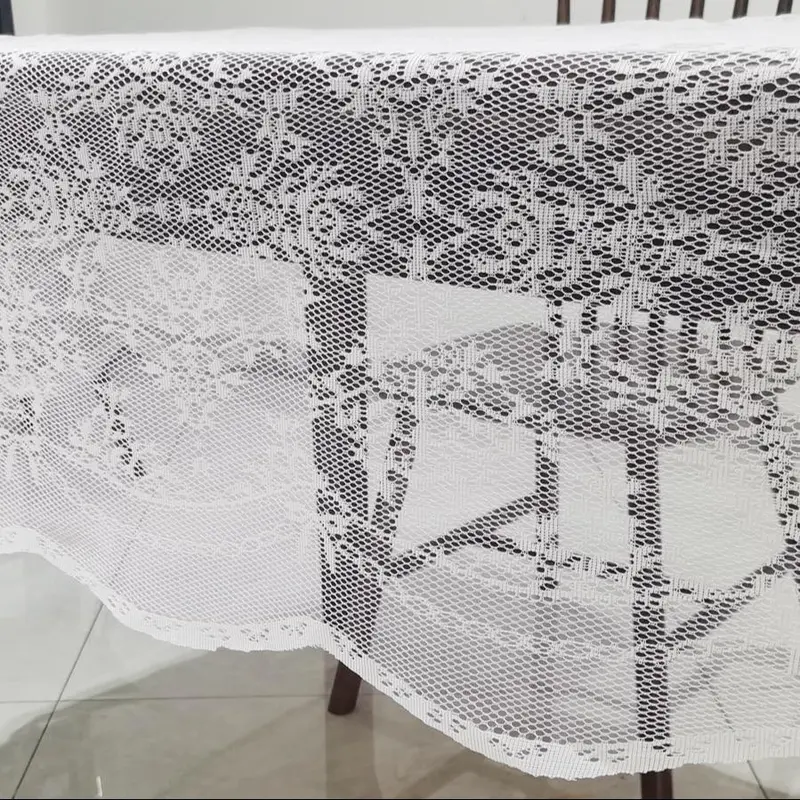 Lace Tablecloth, 1 Count Table Cover, Table Cloth for Street Stalls, Table Runner, Household Table Decoration Supplies 8