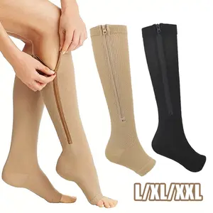 【Ready】Kaos Kaki Stocking Varises Compression Socks Untuk Kaki Bengkak Wanita Pria Stocking Medical Compression Kaos Kaki Bengkak