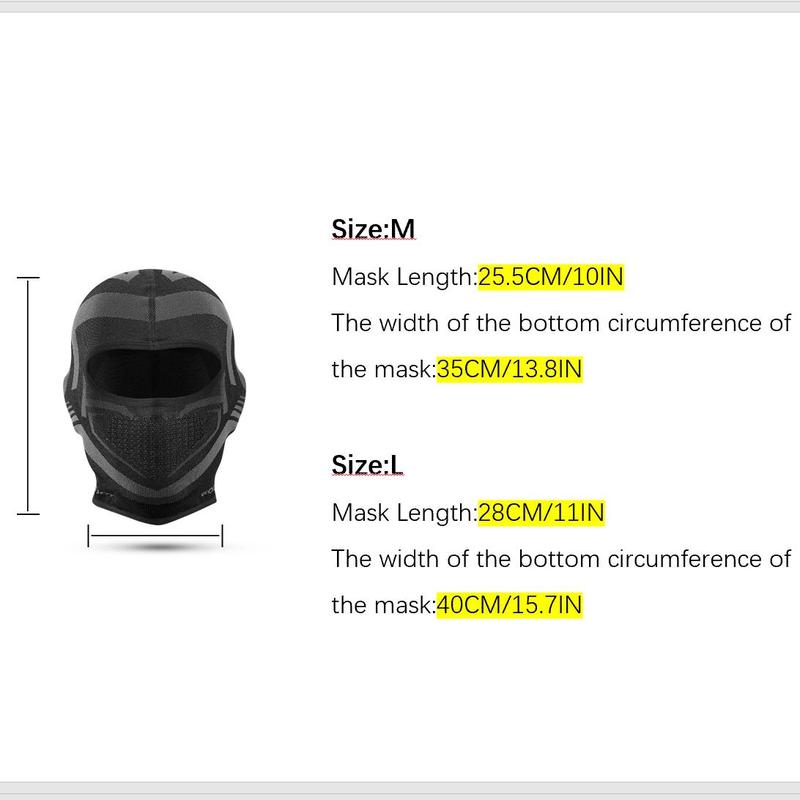 Breathable Elastic Face Mask, Cycling Windproof Face Mask, Sports Face Cover for Men & Women, Cycling Mask, Gifts for Him, Birthday Gift 1