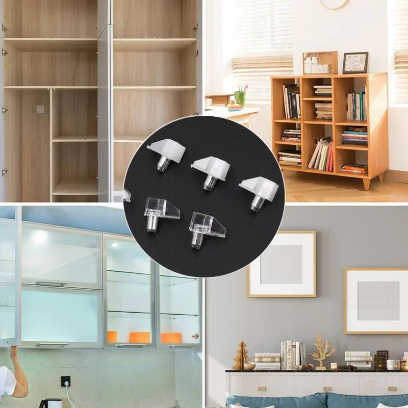 Product Introduction of Chốt Kệ Tủ, Chốt Hỗ Trợ Kệ, Trong Suốt, Hỗ Trợ Ghim, Giá Đỡ Kệ, Chốt Giá Đỡ, Cho Tủ Và Kệ Sách Nhà Bếp 5