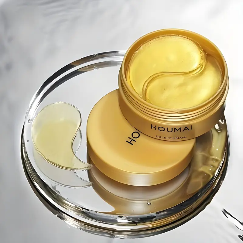 24k Gold Collagen Eye Mask, 60pcs/set Hydrating Eye Gel Patch, Moisturizing Beauty & Personal Eye Care Product 6