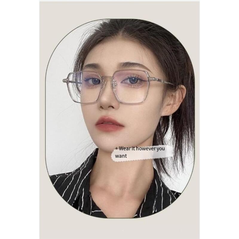 Product Introduction of Kính Chống Ánh Sáng Xanh, Dành Cho Nữ, Gọng Lớn, Siêu Nhẹ, Ngoại Hình Cao, Thể Hiện Độ Nhạy Màu Leptoin Sản phẩm thay đổi màu sắc, có thể kết hợp với kính áp tròng theo toa   thoi  trang  han  quoc   mat  nuchong  uv   chong  uv Áo phao gile   hoi trang 16