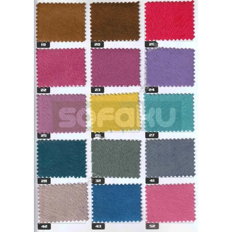 Kain Interior sofa MIDILI - Fabric Suede / Beludru Anti Kusut 3