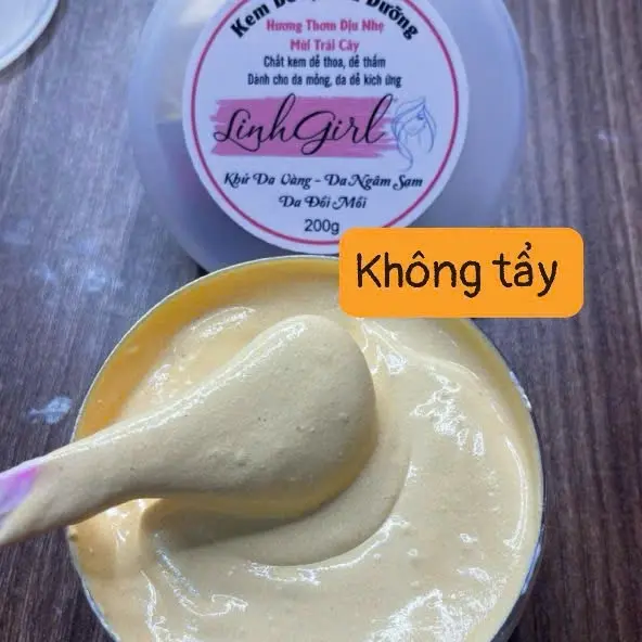 200gam tửa dưỡng không tẩy