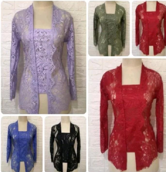 KEBAYA SOFIA BAD / KEBAYA BALI Bunga Wisuda dan Kondangan Wanita / kebaya brokat Pesta wisuda karnaval