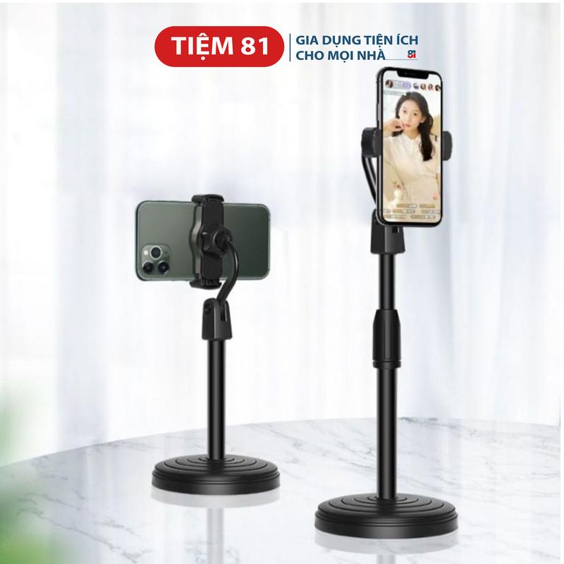 Giá Đỡ Điện Thoại Để Bàn, Quay TikTok, Livestream, Xem Video xoay 360 độ Phụ Kiện Phone