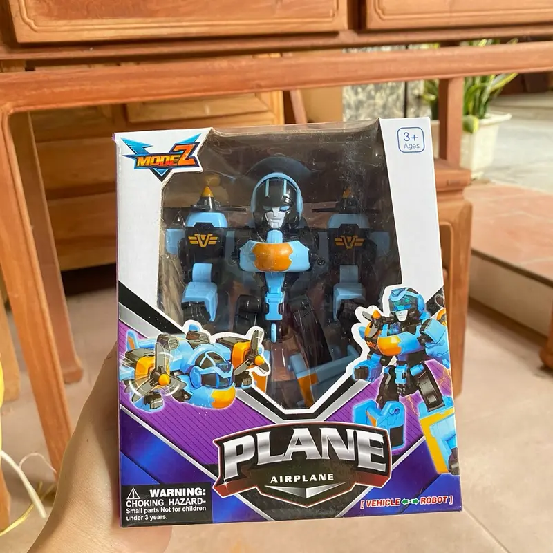 Đồ Chơi Robot Biến Hình Máy Bay Chiến Đấu 2 Trong 1 Cho Trẻ Em/Đồ Chơi Mô Hình Robot Máy Bay Siêu Biến Hình Cho Bé Trai 1