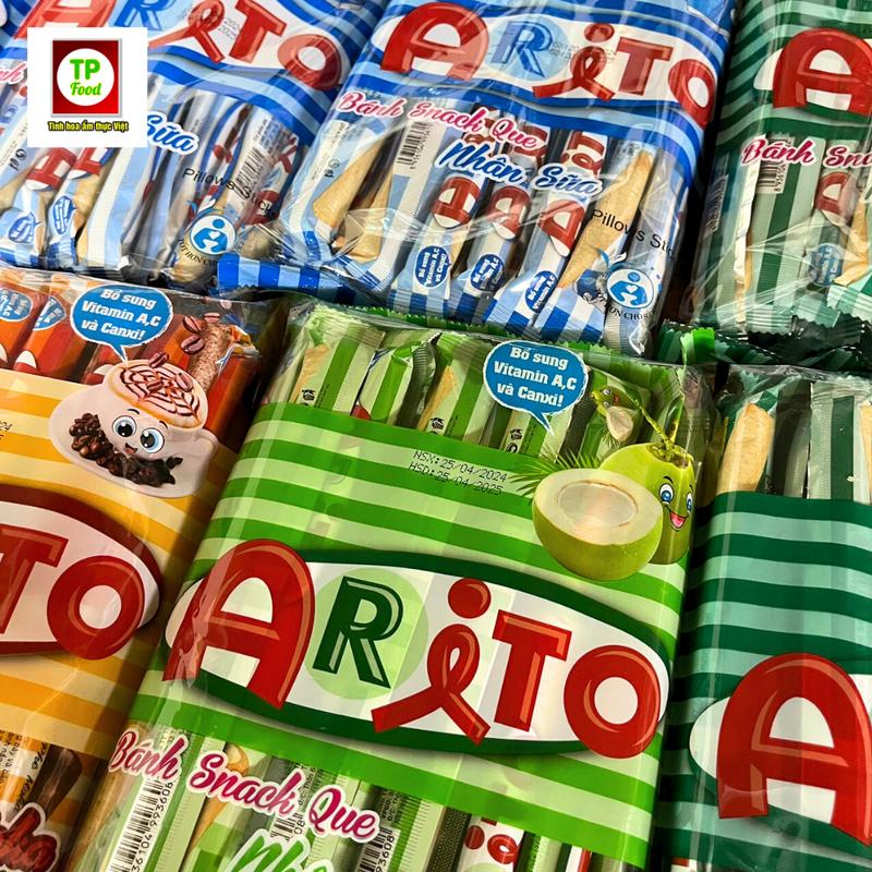 1 thùng 10 gói bánh que ăn zòn rụm thơm ngon hạt dẻ giật mình Snack Ăn Vặt