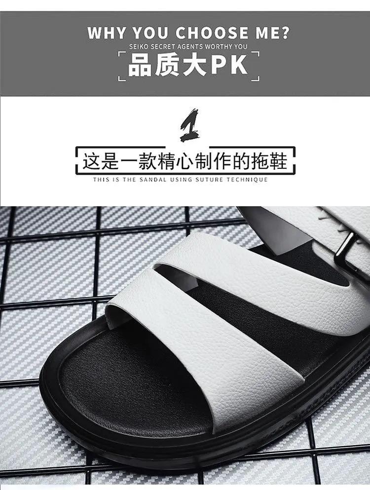 Product Introduction of Valazo men's casual sandals Korean men's slippers non-slip beach shoes for summer 6