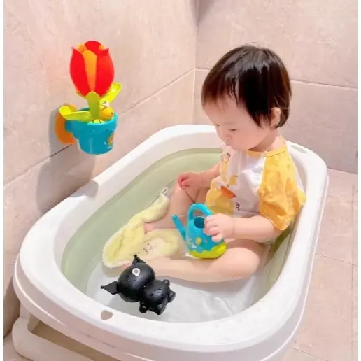 Chậu hoa tự nở khi tưới nước - Đồ chơi nhà tắm cho bé, hiệu ứng nở hoa 7