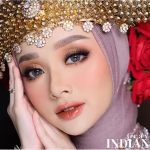 [Free Case] Lensa kontak Indian - Softlens wedding - Softlens wisuda barbie eye Diameter 16mm
