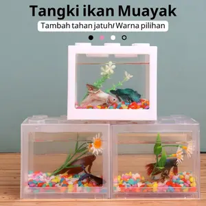 15 Model Akuarium Unik Terbaru 2024: Akuarium Mini Modern, Desktop, Bio Ornamen, Terarium Aquascape, Kit Ikan Betta Transparan, Akuarium Plastik Portable, Cube Modular, Lanskap Minimalis, Akuarium Ikan Hias LED, Tank Self-Cleaning, Eco-Filter, Akuarium Ba