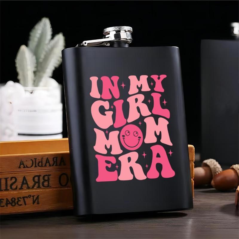 Stainless Steel Hip Flask, 8oz Portable Drinking Flask with Lid, Drinkware for Home Office Outdoor Camping Hiking 5